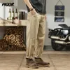 Pantalon masculin Hiqor Mens Spring / Summer Loison Loose Direct Goods Mens Outdoor Mens couvre-outil Pantalon HABREL2405