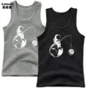 티셔츠 베이비 소년 우주 로켓 탱크 탑 새로운 패션 어린이 티셔츠 어린이 여름 민소매 Tshirtl2405