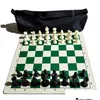 Jeux d'échecs 65/75 / 95 mm pièces Adt Enfants Intellectuel Toys Championnat de personnage en plastique jeu 231218 Drop Livraison DHLDG