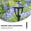 Gartendekorationen Lampenstake Accessoire Plastik Outdoor Dekor Lichter Spikes Ersatz Candy Cane Stakes Luminous Luminous