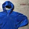 Designer de marque Broidered Spring Vestes Blue Jacket Empn