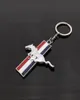 Fit For Ford Mustang 3D Car Gift Running Horse Chrome Metal Genuine Key Ring Auto logo KeyChain Car Keyring Car Styling2725010