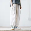 Pantalon masculin harajuku y2k pantalon cargo sacked jogger street vêtements longueur pantalon harem décontracté pour hommes