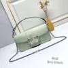 Summer Event Bags Rock Stud Vo Vallenteno Square Purse 2024 Small Trendy New High Quality Style Version broderad Cowhide Shoulder Women Bag Lady SGF1
