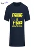 Vissen Match T -shirts Fishinger Beer Fish Living the Dream Fisherman Printing T Shirt Sporter Flying Frish Fun Gift Tees Shirt13061355