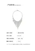 Hänghalsband 2024 Shinning retro full strass stor storlek halsband för kvinnor konstgjorda kristall damer fest smycken gåvor