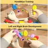 Montessori Baby Hedgehog Juguetes Concentración de la concentración Toyes de educación Fine Sensorial Toy para niños Regalos de cumpleaños 240509