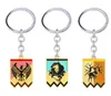 Keychains 2021 Anime Fire Emblem Keychain Lion Deer Metal Pendant Keyrings nyckelkedjor souvenirer Figur gåvor män kvinnor7890017