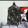 2024 Zomerheren Lange mouwen Shirt Designer Casablanca Numeriek Patroon Letter Afdrukken Single Row Button Shirt Flip Collar Fashion Loose Ice Dunnel veelzijdige M-3XL #117