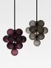 Chandeliers Post-Modern Grape Lamp Series Personality Home Decor Elegant Ceiling Chandelier Creative Purple Ripple Ball Lights For Bedroom