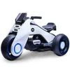Kinderwagen# Doki Childrens Elektromotorräder für Jungen und Mädchen können auf Childrens Toy Cars Dreirad Hurricane New 2023 Drop Shopping T240509 sitzen