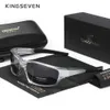 Sunglasses Authentic KINGSEVEN New 2023 Design Mens Sports Polarization Womens UV Lens Fashion Glasses Oculos de sol Q240509