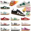 2024 Scarpe casual designer Fashion Leopard Wales Bonner Vintage Trainer Sneakers non slittata Scarpe di resistenza per attrito in pelle all'aperto marrone Taglia dimensioni 36-45