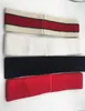 Hoofdbanden Luxe ontwerper Dames Men Men Red Zwart Letter Afdruk Stripe Elastische hoofdband Fashion Sport Hair Bands Turban Headwraps3575372