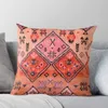 Kudde Boho Farmhouse Stylish Oriental Traditionell Marockan Style Artwork Throw Soffa täcker julfall