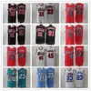 Jerseys de basket-ball Bull 23 33 # Pippen 91 Rodman Broidered Jersey