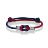 Braccialetti di fascino mkendn uomini minimalisti donne regolabili per sempre bracciale corda nodo per amanti papà figlio braccialetti regali di gioielli y240510