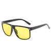 Lunettes Classic Rivet Sunglasses Mens and Womens Large Box Sunglasses