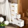 Caixa de roupas de roupas de roupas de roupas de parede montada em parede doméstica Compartimento de meias de guarda -roupa de guarda -roupa 240510