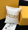 Damen Gold Armband Designer Kette Buchstaben Armbänder Luxus F Mode Schmuck Hochwertige Herren Geschenk Goldn Casual Armbänder D211025187408