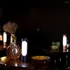Lampes de table LED LED RECHARGÉE DÉCORATIVE LAMPE CAFE EL EL BAR LETTE NIGHT DE TEMPS SIMPLE DE CHAMBRE