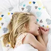 Cuscino per bambini in cotone ultra morbido per bambini letto per cuffie per cuffie per sonno coverowcase da viaggio in stile per ragazze per ragazze 240509