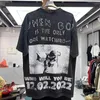T-shirty męskie kreatywne miłosne wydrukowanie setro koszula H240508