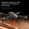 Drones Hot F198pro Drone Double appareil photo 1080p WiFi FPV Photographie aérienne haute définition grand angle sans pinceau D240509