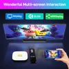 TV Box Android 13 8k H96 Max M2 Gratis test 2GB 16GB RK3528 2.4/5G WiFi 6 1000m/LAN BT 5.0 Android TV Box Set Topbox Crystal