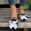 Chaussures décontractées appartements pour femmes 2024 Été Piond Toe Slip on Light Breathable Mesh Ladies Walking Female Locages