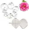 Backformen 9pcs Pfingstrose Blütenblüten Veiner Cutters Silikonform Blattkuchen Dekorieren Werkzeug Fondant Zucker Handgemachte Formas para bolos