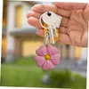 Annan Pentapetal Flower Keychain för Goodie Bag Stuffers levererar nyckelringar Girls pojkar Keyring Lämplig skolväska ryggsäck bil charms ott3o