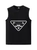 Camiseta de diseñador Tees Camiseta de camiseta de tanques para hombres Summer Fit Slim Sports Sweet-Absorbing Negro Ropa de ropa y fitness de moda para hombres