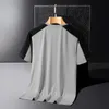 Factory Direct Sales Paar Ice Silk T -shirt Korte mouw plus size heren snel drogen dames sportkleding s 240510