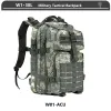 Bolsas ao ar livre mochila tática militar 3 dias pacote de pacote molle molle bolsa 38/45l grande came à prova d'água viagens 600d rucksack Drop d dhvkc