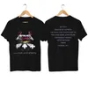 Herren-T-Shirts 2024 Männer Metallicat T-Shirt Casual Strobes (M72) T-Shirt Grafik übergroß