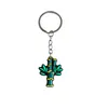 Anéis -chave PANDA 12 Chaves de chaveiro Keyring for Kids Favors Favors Backpack Shoder Acessórios pendentes charme