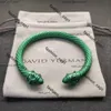 Dy Designer Jewelry Bangle David Yurma Bracelet X 7 mm Bracelet pour femmes Bracelet pour hommes de haute qualité Station de câble Cable Corde Collection Chrome Bracelet 763