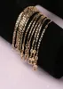 20pcs Neckace Gold Chain Gold Catena da 2mm Colore oro Colore Gold Gioielli e Girl Figaro Chain Whole9129517