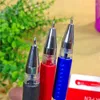 48pcs / lot Black Blue Red 3 Color European Standard Gel School Teacher Student Spampionrie 0,5 mm Supplies de bureau à stylo