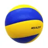 Balls Size 5 Volleyball Pu Ball Sports Sand Beach Playground Gym Game Play Portable Training For Children Professionals Mva300 231011 Dh2Wd
