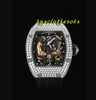 Начальные часы дизайнер роскошные часы Classic Limited Edition RM 51-01 Michelle Yeoh Tourbillon Watch Manual Winding Tourbillon Movem