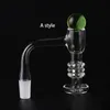 Premium Full Weld Beveled Edge Banger set, with Marble pearls set, XXL Heat Retainer, and Vortex Terp Slurper 10/14/18mm For Pipes Water bongs