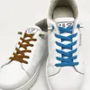 Pièces de chaussures TILUSERO Brand Élastiques lacets extérieurs Sneakers de loisirs rapides Sécurité Flat Shoelace Kids and Adulte Unisex Lazy Lacets