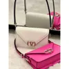Sac à main Valentteno Women Vo Vo Stud Satchels Strap Handbags sacs 2024 New Crossbody Designer V-Envelove Event Lock Handbag Sacs VSLINGS C6E2