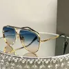 Dita H-Seven Men Women Designer Metal Gold Pared Cadre Business Sports Style Sunglasses Box Original Box 3A74