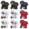 2024 Robinson Georgia Patch Vapor Premier Limited Custom 13 Ronald Acuna Jr. 27 Austin Riley Matt Olson Harris II Morgan Ozzie Albies Jones Rosario Baseball Jerseys