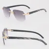 Okulary przeciwsłoneczne Kobiety oryginalne marmurkowe czarne bawole bawoły okularowe okulary przeciwsłoneczne ramy designerskie okulary przeciwsłoneczne luksusowe rozmiar 60- 236x