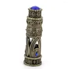 Bouteilles de rangement réutilisables Creative Vintage Style Perfume Bottle Mini Essence Felt Fowing Travel Supply