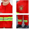 Brandweerkostuums kinderen professionele held gereedschap kleding Halloween cospaly brandbestrijding pakken kinderen speelgoedcadeaus 240510